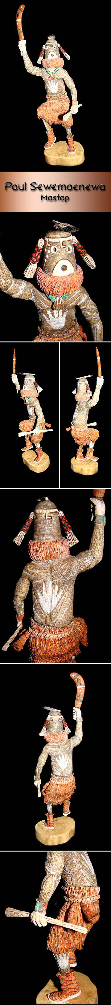 Hopi Kachina By Paul Sewemaenewa Mastop